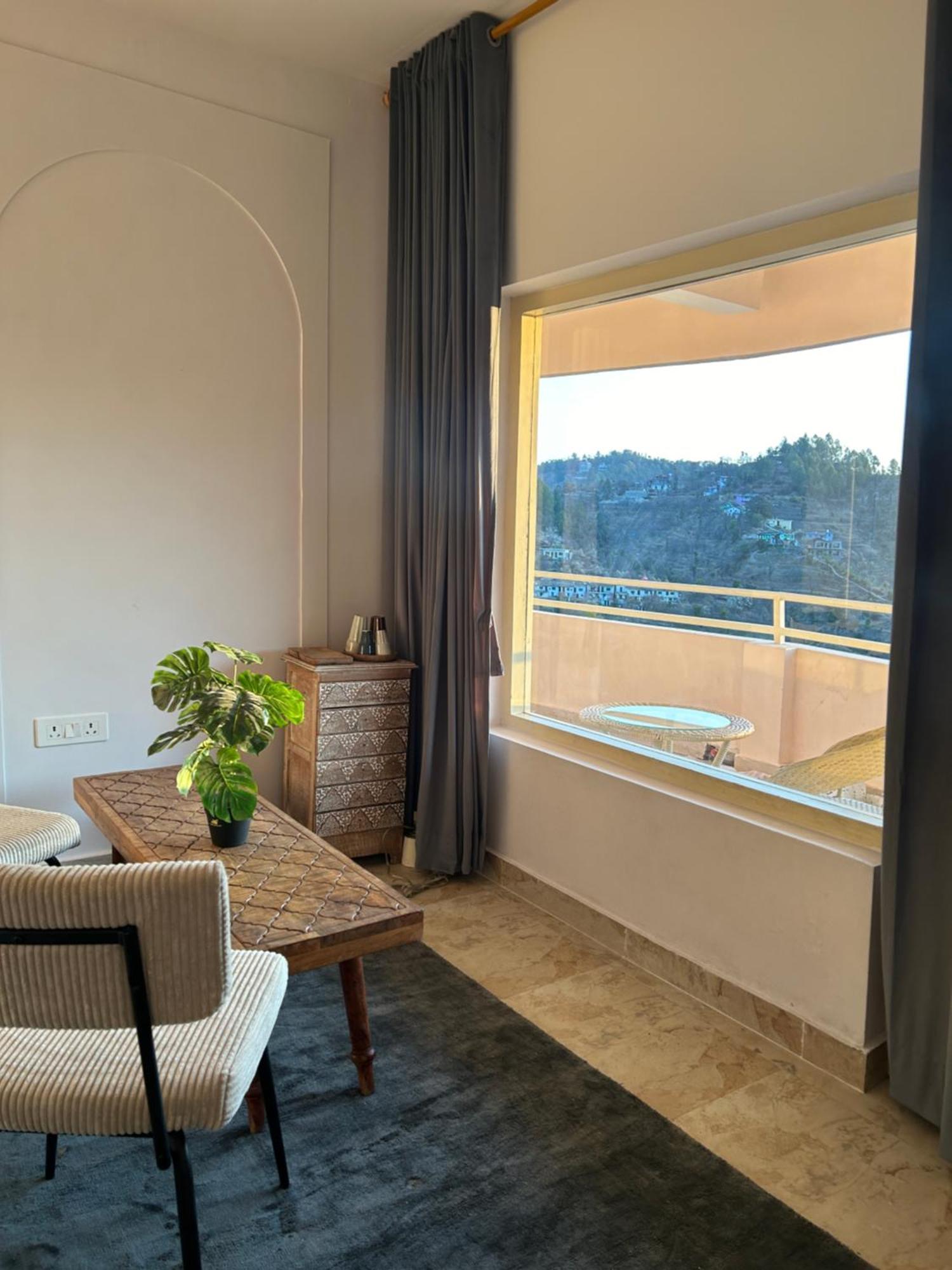 Nazaara -Thhpsociety - Mukteshwar - Witness The View From Your Bed المظهر الخارجي الصورة