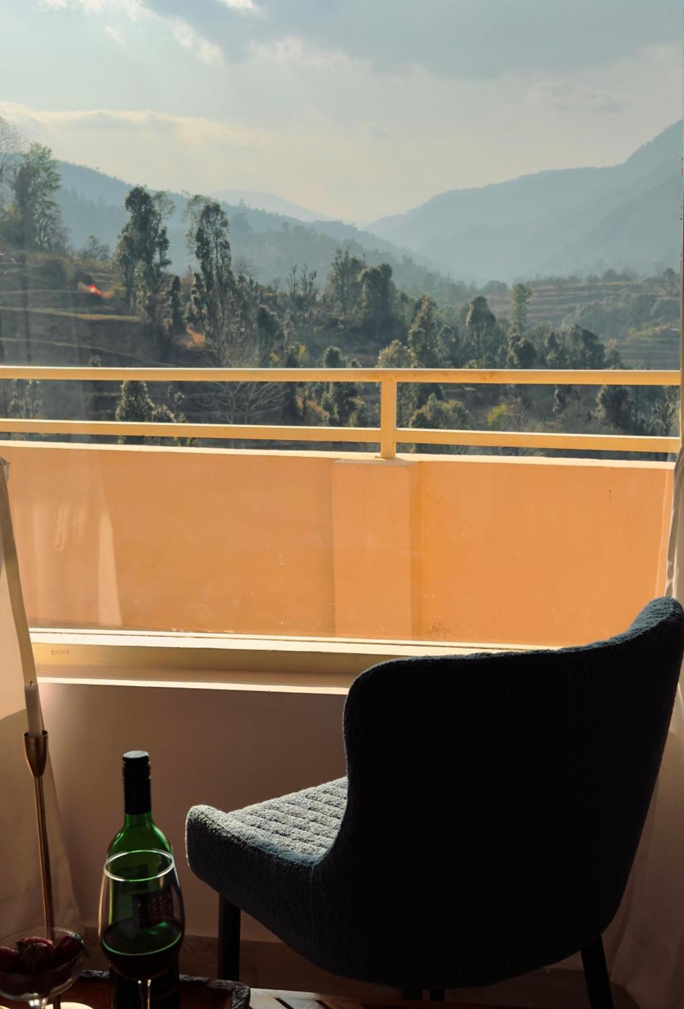 Nazaara -Thhpsociety - Mukteshwar - Witness The View From Your Bed المظهر الخارجي الصورة